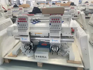 Double Head Embroidery Monogram Machine 400x500mm Frame Size