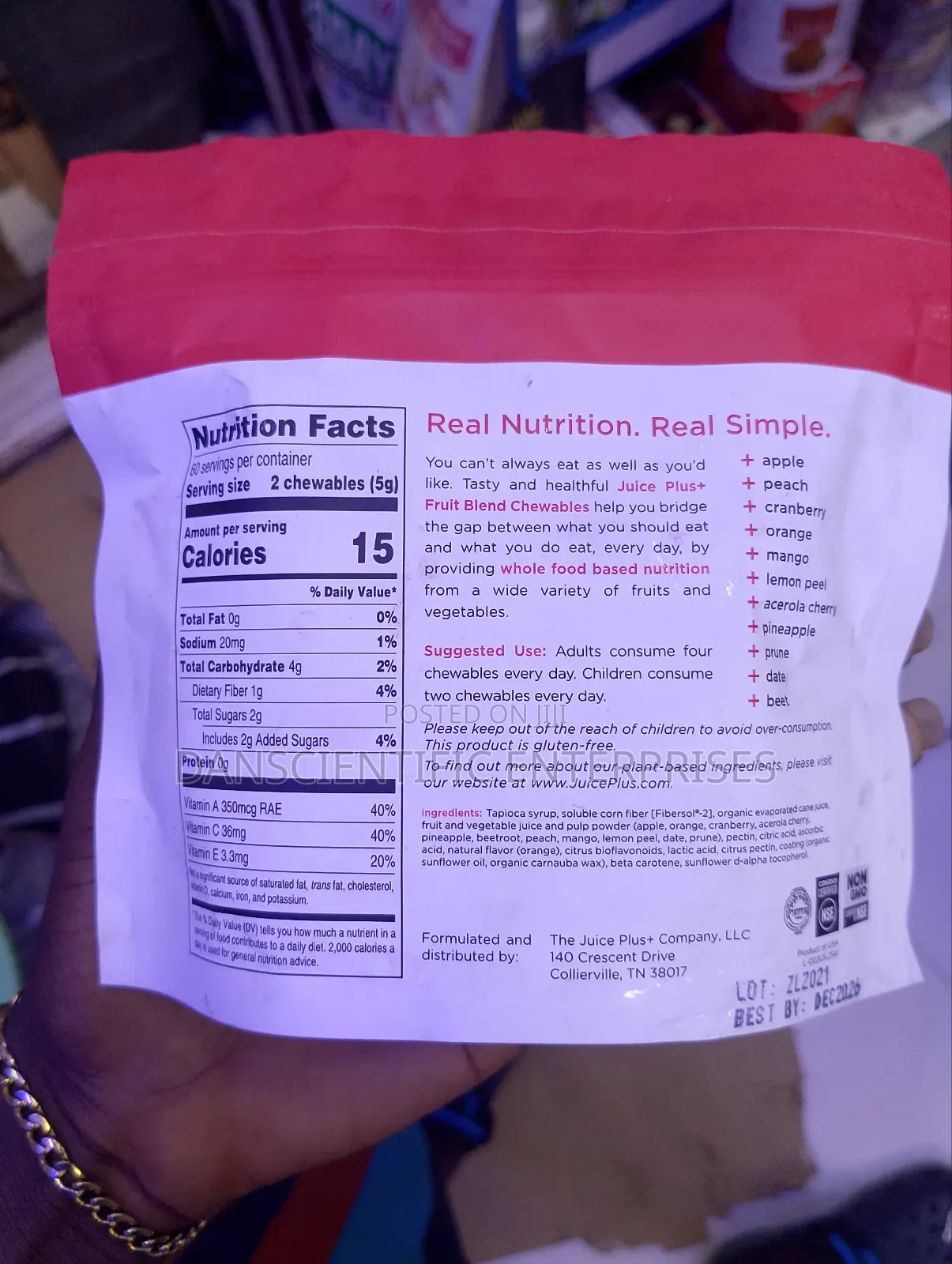 Juice Plus+ Fruit Blend Soft