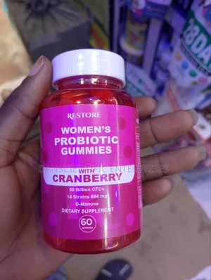 Restore Women's Probiotic Gummies With Cranberry.