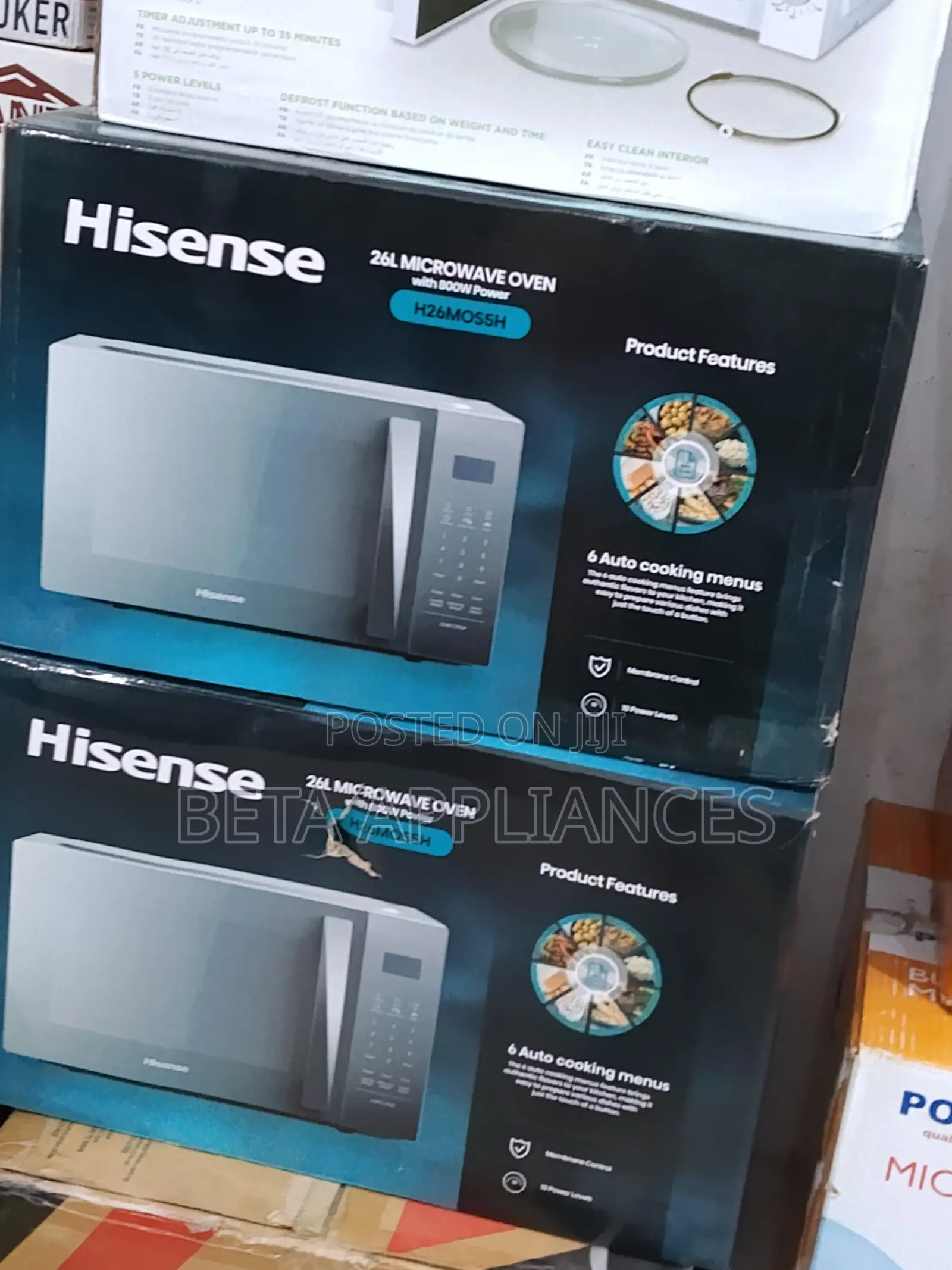 Hisense 26 Litres Compact Microwave