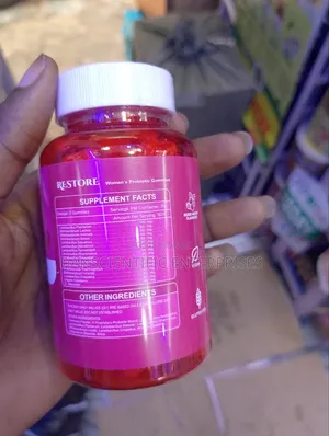 Restore Women's Probiotic Gummies With Cranberry.