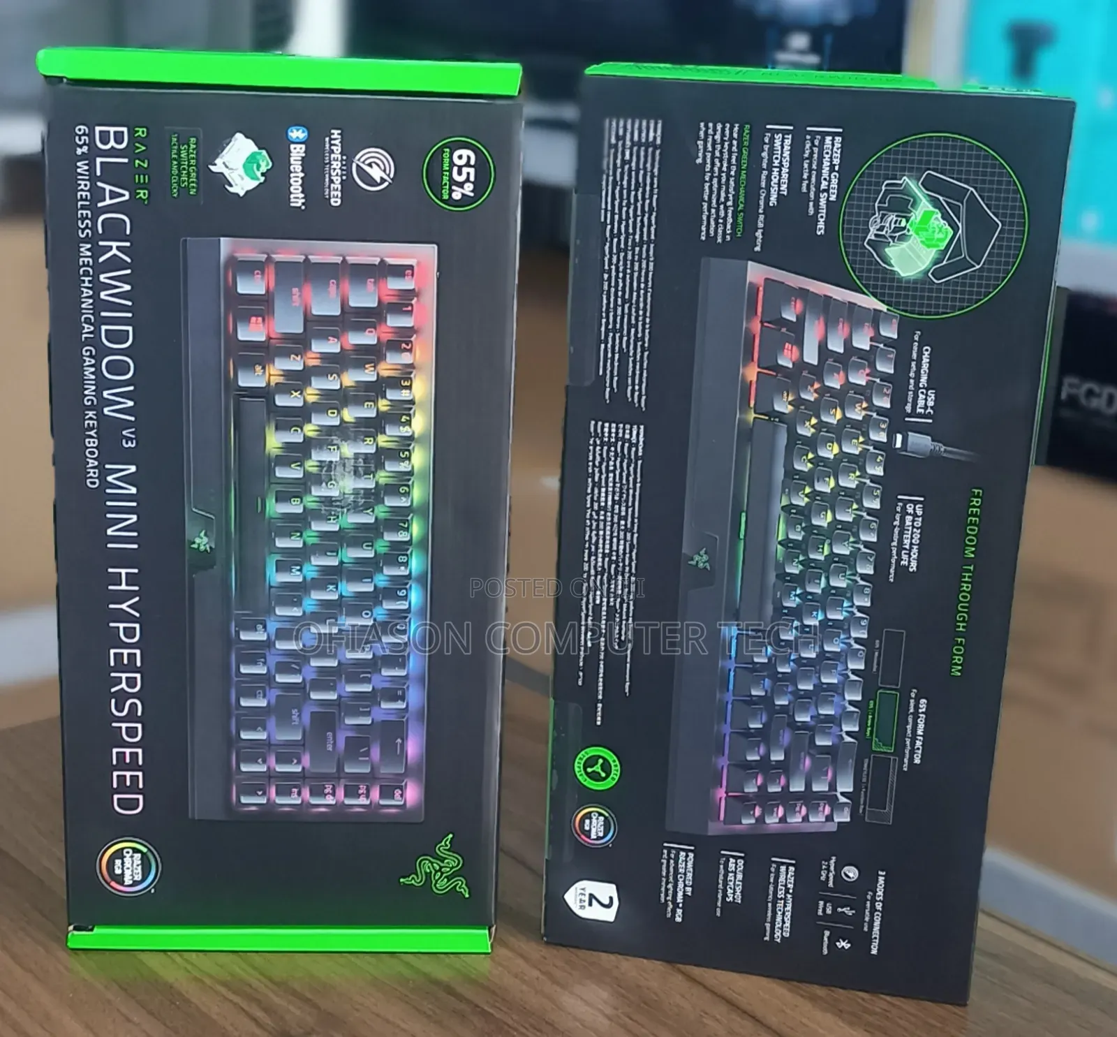 Razer Black Widow V3 Hyperspeed