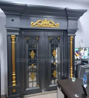 Full Gauge 100mm Italian Copper Cast Door With Tampered Glass