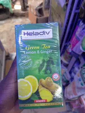Heladiv Green Tea Lemon Ginger.