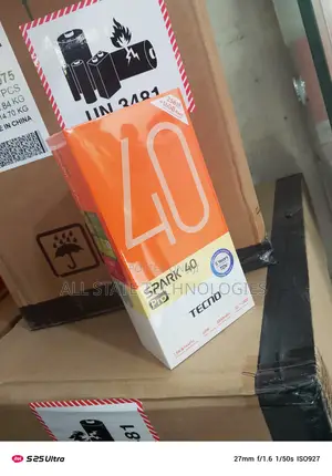 New Tecno Spark 40 Pro 256 GB Black