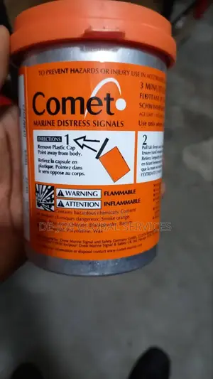 Buoyant Smoke Signal Comet Marine Distress Signal