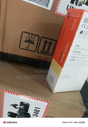 New Tecno Spark 40 Pro 256 GB Black