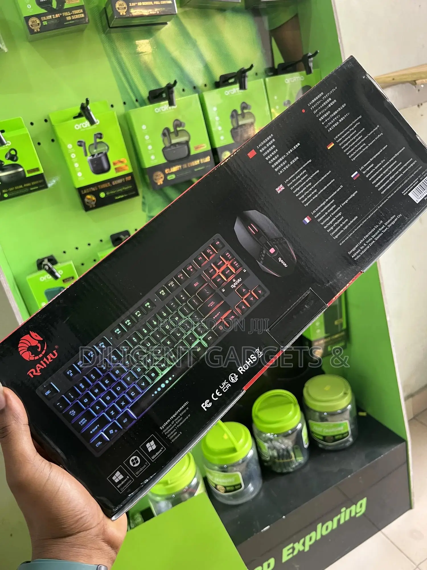 RGB Wireless Gaming Keyboard