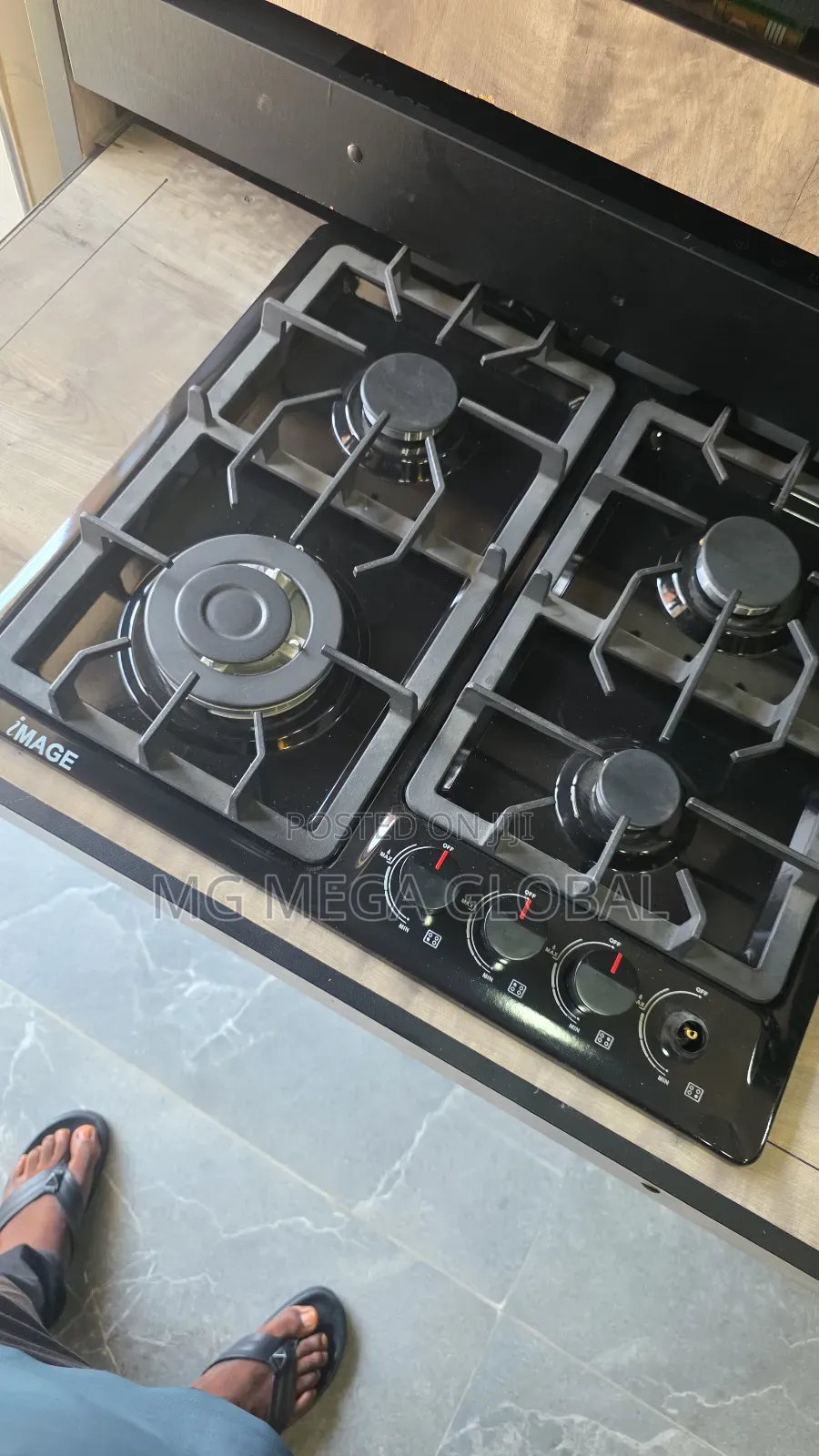 Image 60cm Built in 4 Burners