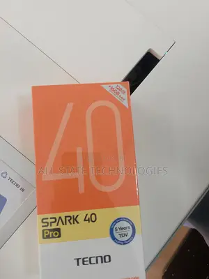 New Tecno Spark 40 Pro 256 GB Black