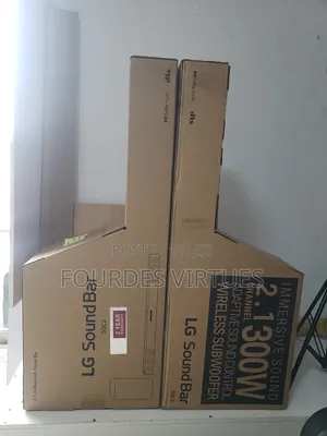 Lg Sound Bar and Woofer