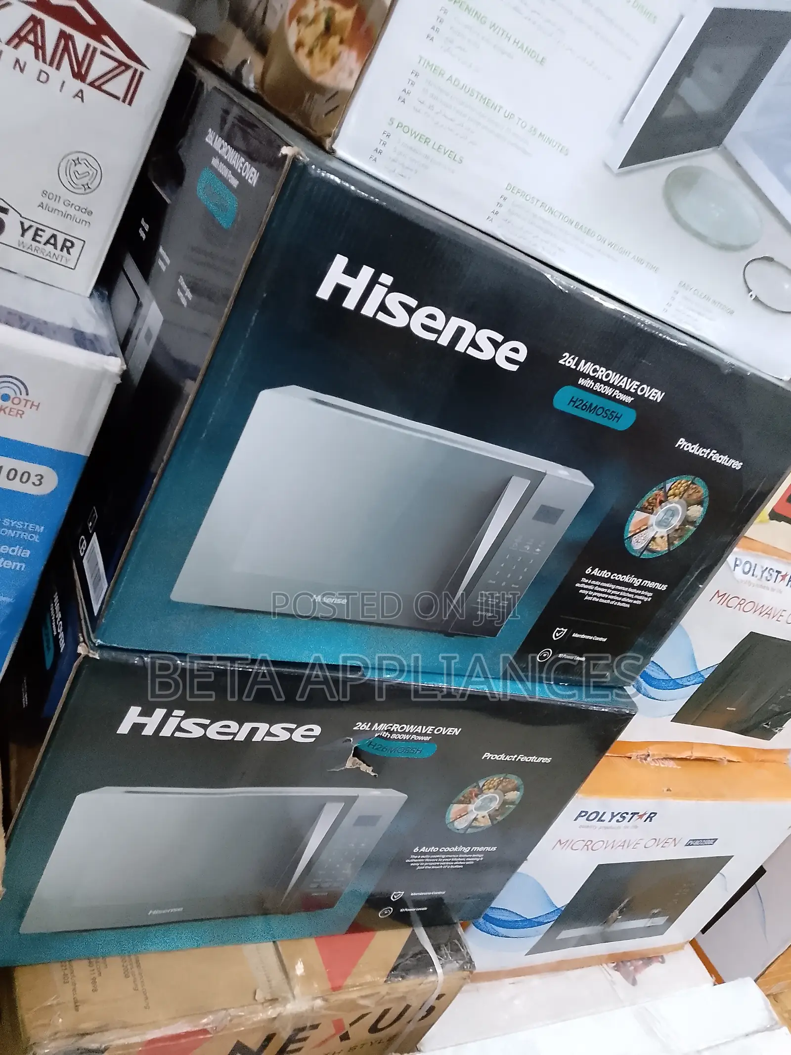 Hisense 20l Sleek Microwave Oven
