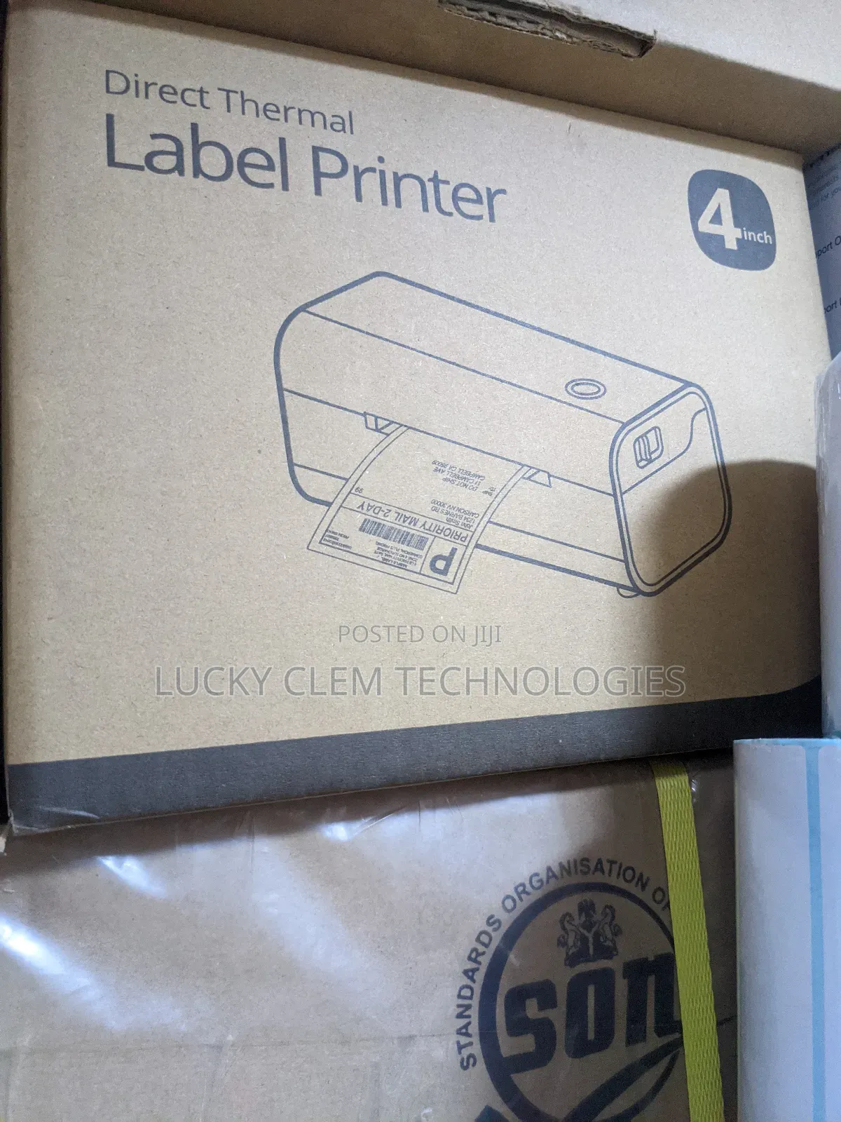 Direct Thermal Barcode Label Printer