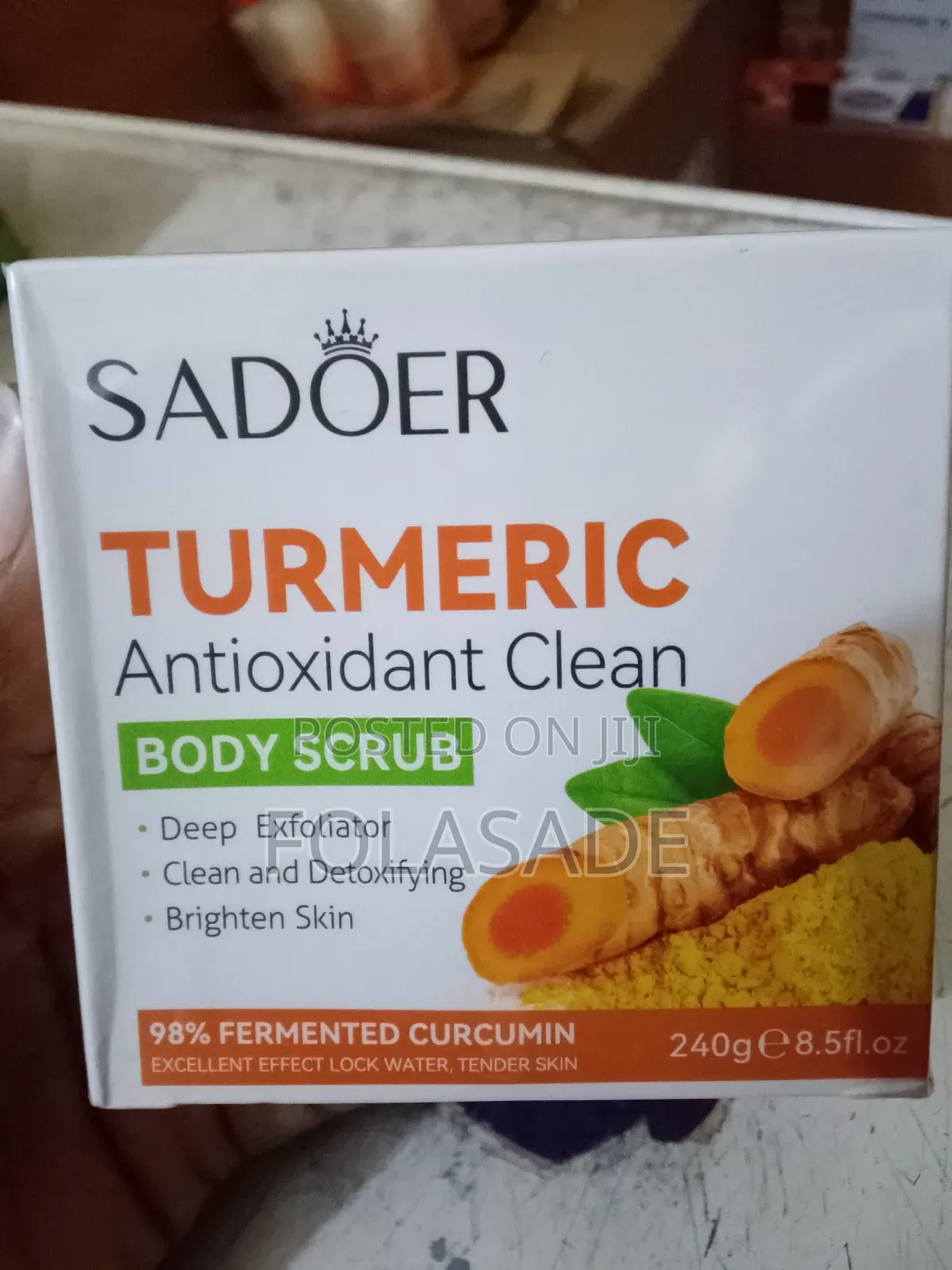 Turmeric Body Scrub