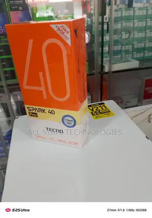 New Tecno Spark 40 Pro 256 GB Black