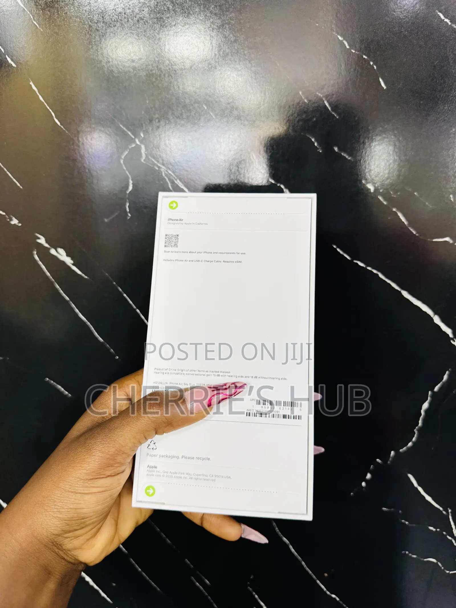New Apple iPhone Air 256 GB Silver