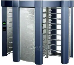 RFID Full Height Turnstile Electrical Barrier With 0.6S Response Time