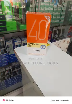 New Tecno Spark 40 Pro 256 GB Black
