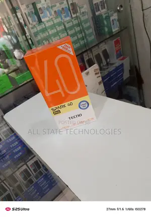 New Tecno Spark 40 Pro 256 GB Black