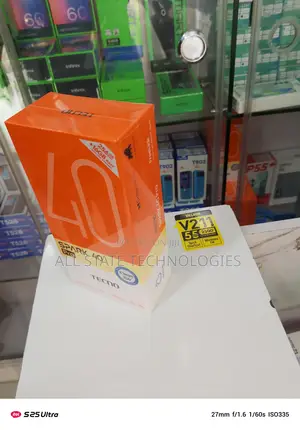 New Tecno Spark 40 Pro 256 GB Black
