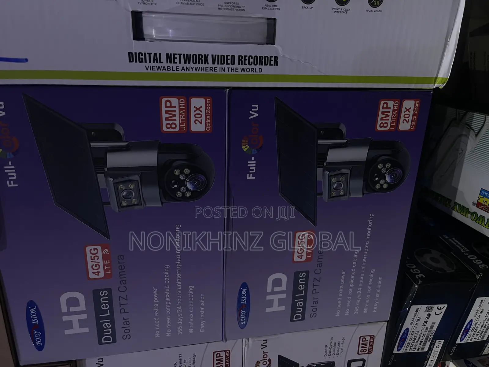 20x Dual Lens Solar PTZ Camera
