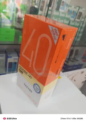 New Tecno Spark 40 Pro 256 GB Black