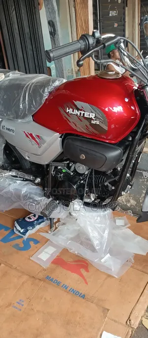 New Hero Hunter 125 2024 Red