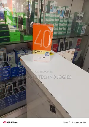 New Tecno Spark 40 Pro 256 GB Black
