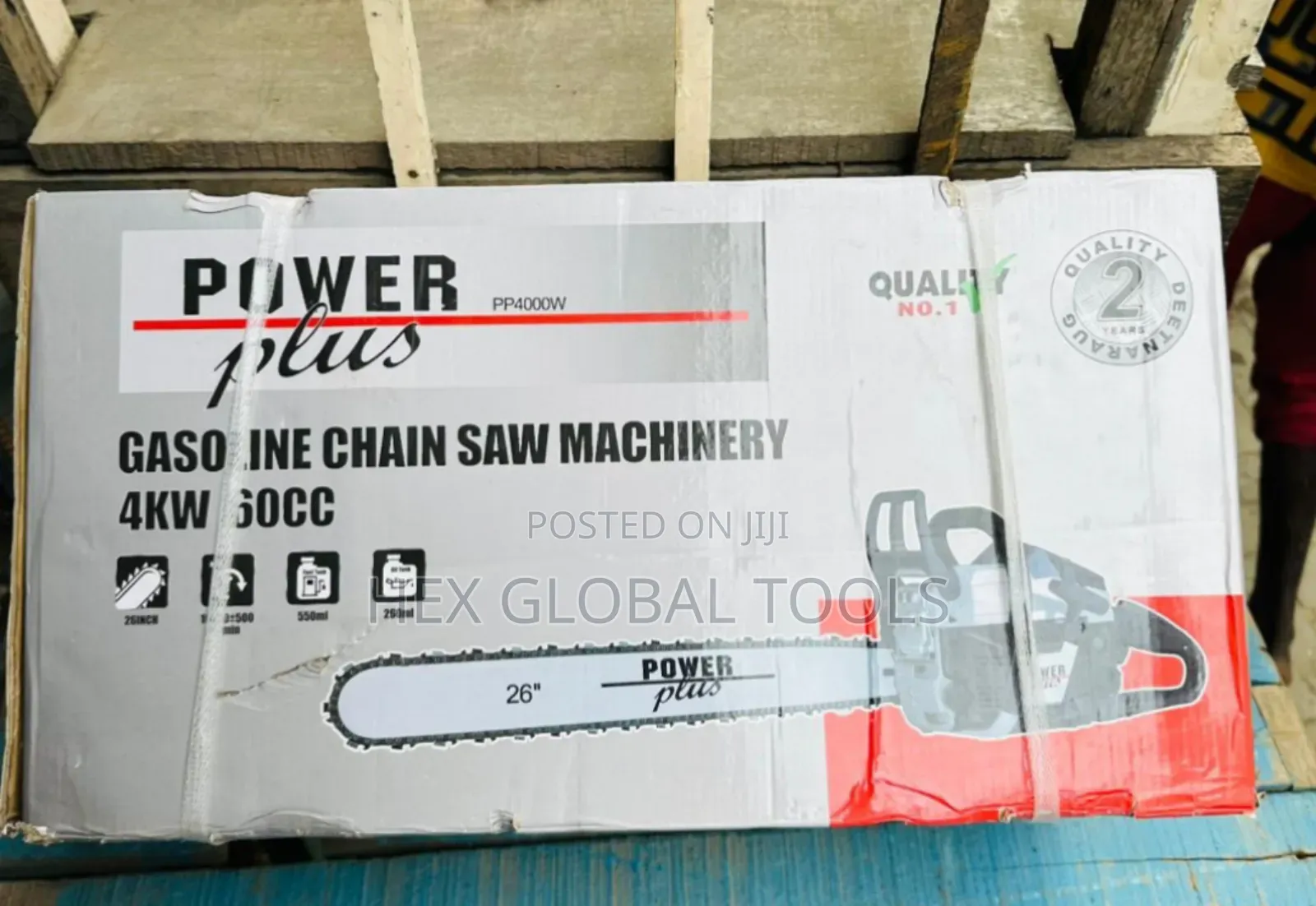 26" Power Plus Chain Saw