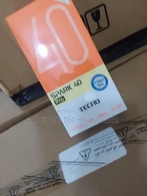 New Tecno Spark 40 Pro 256 GB Black