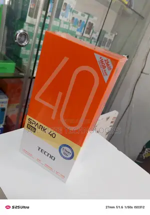 New Tecno Spark 40 Pro 256 GB Black