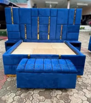 Luxury 6 by 6feet Bedframe Can Be Made in Preferred Colors of Ur Choic