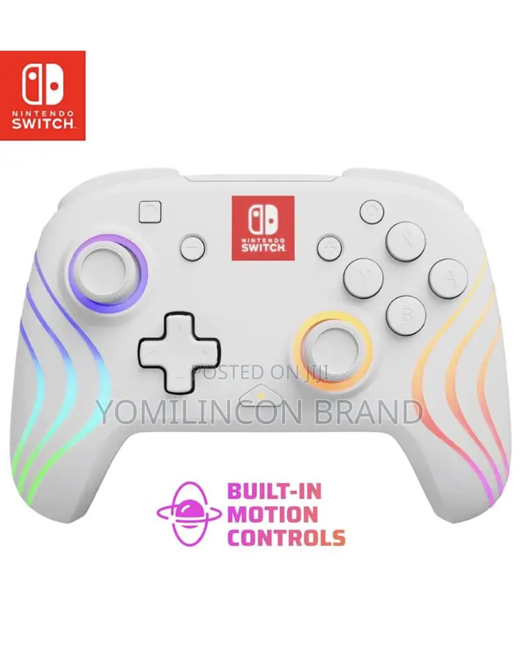 PDP Afterglow Wave Wireless RGB Gaming Controller - Nintendo Switch/S