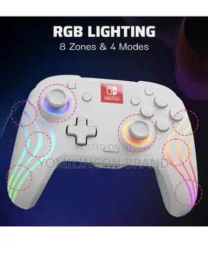 PDP Afterglow Wave Wireless RGB Gaming Controller - Nintendo Switch/S