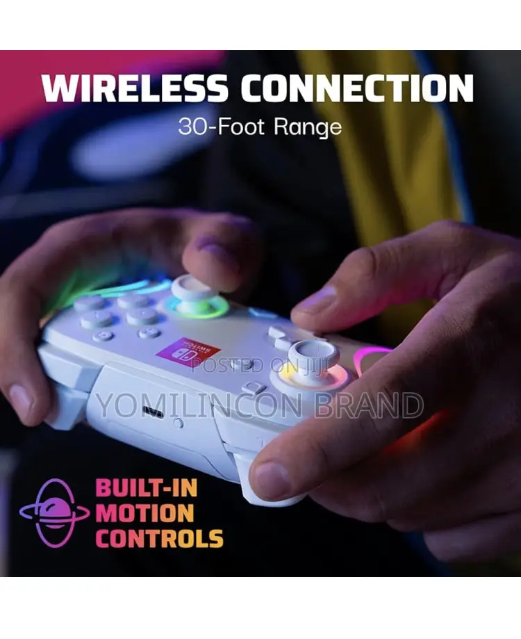PDP Afterglow Wave Wireless RGB Gaming Controller - Nintendo Switch/S