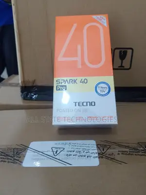 New Tecno Spark 40 Pro 256 GB Black