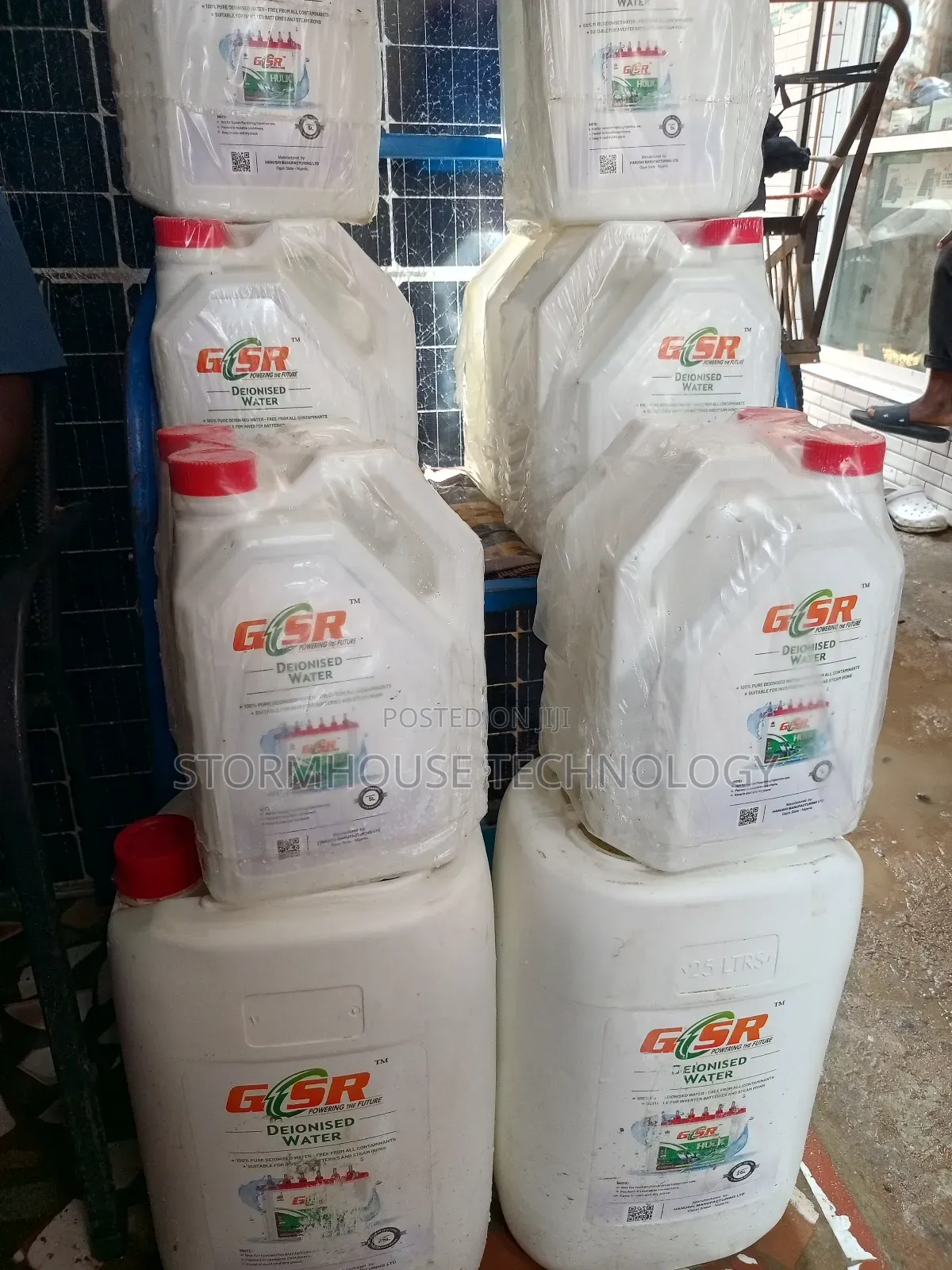 25 Liters Distilled Water