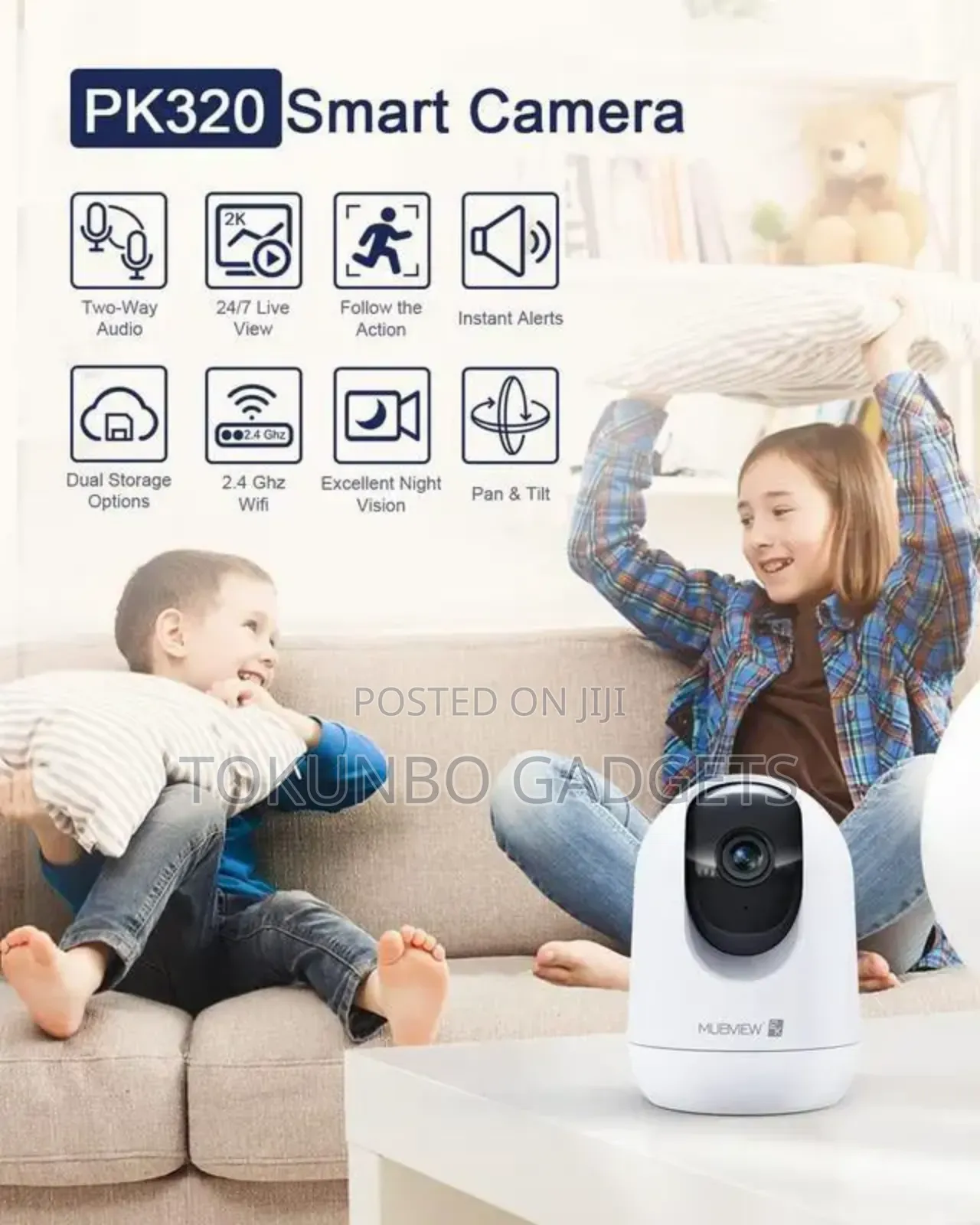 Mubview Indoor Security Camera