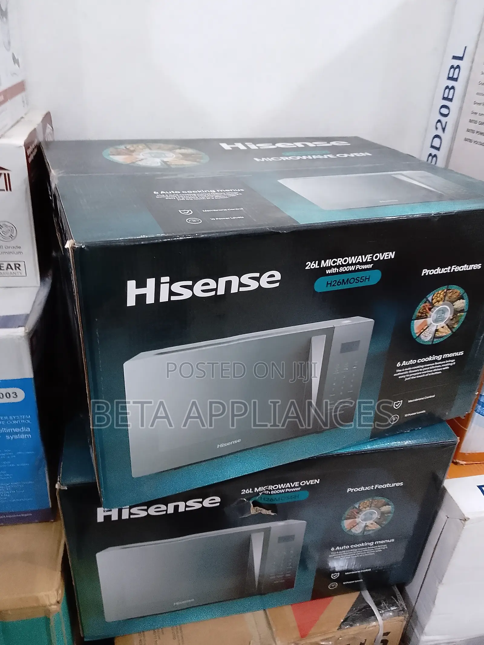 Hisense 26l Microwave With 700w Power