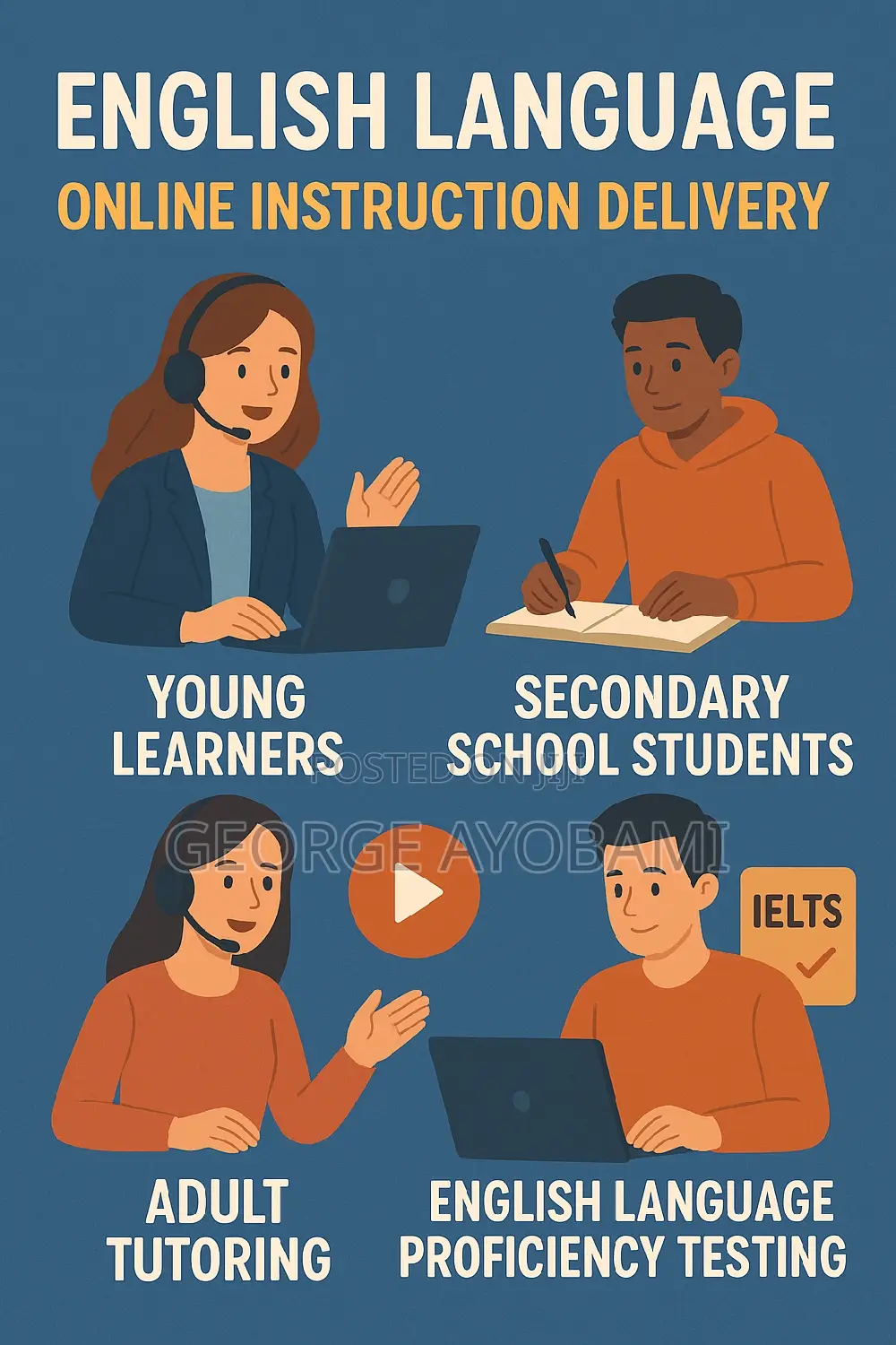 English Language and Oral English Online Tutoring.