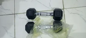 A Pair Of 2kg Hex Dumbbell