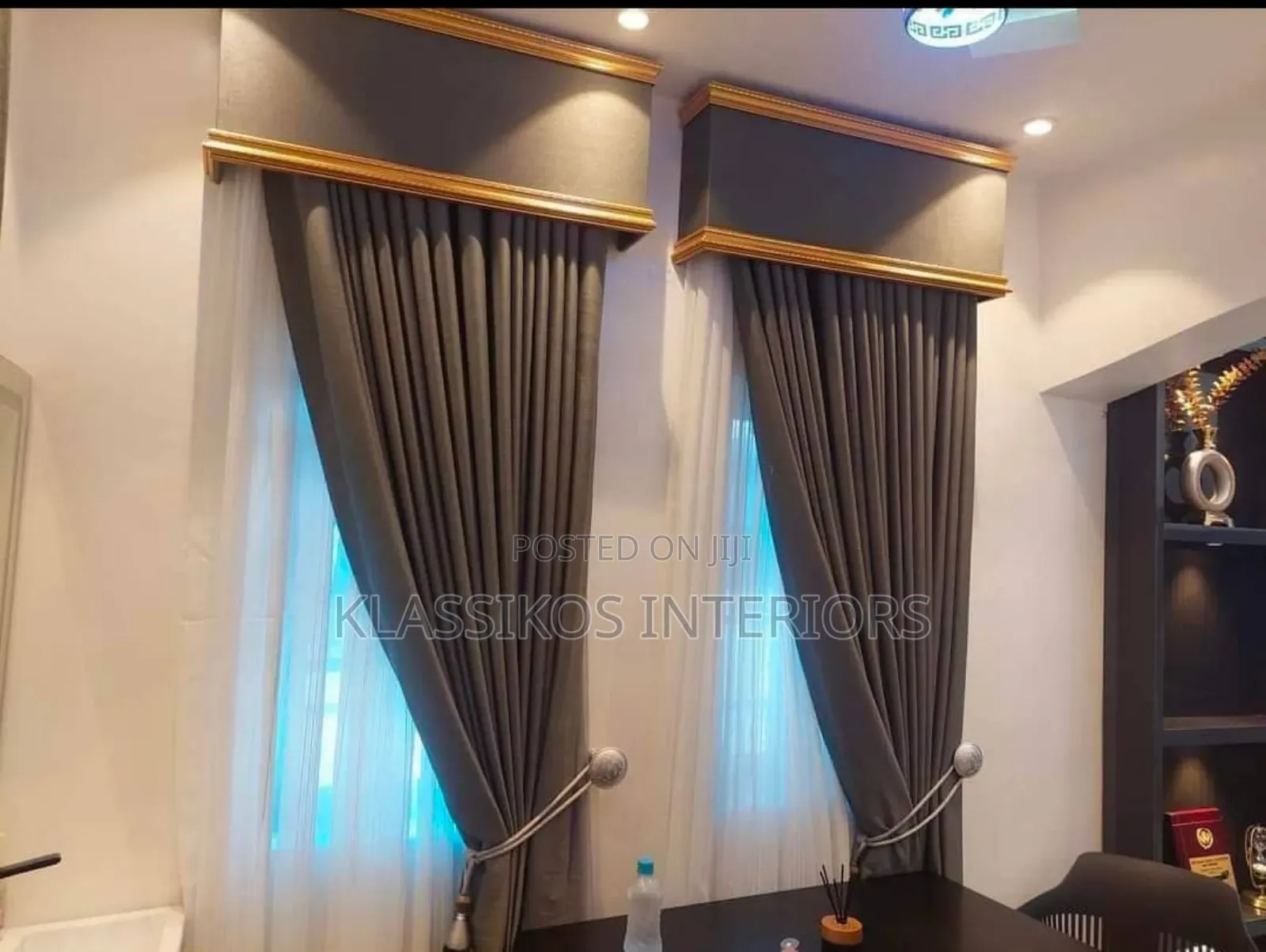 Curtains With Board in Abuja (Free Installation)