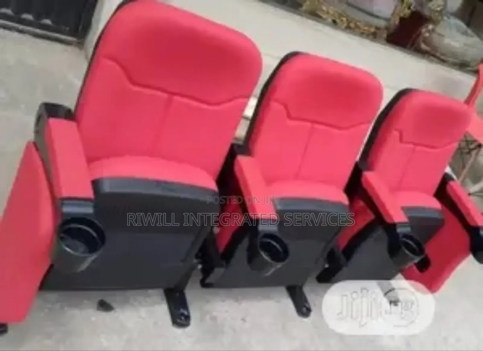Three Seaters Auditorium Chair