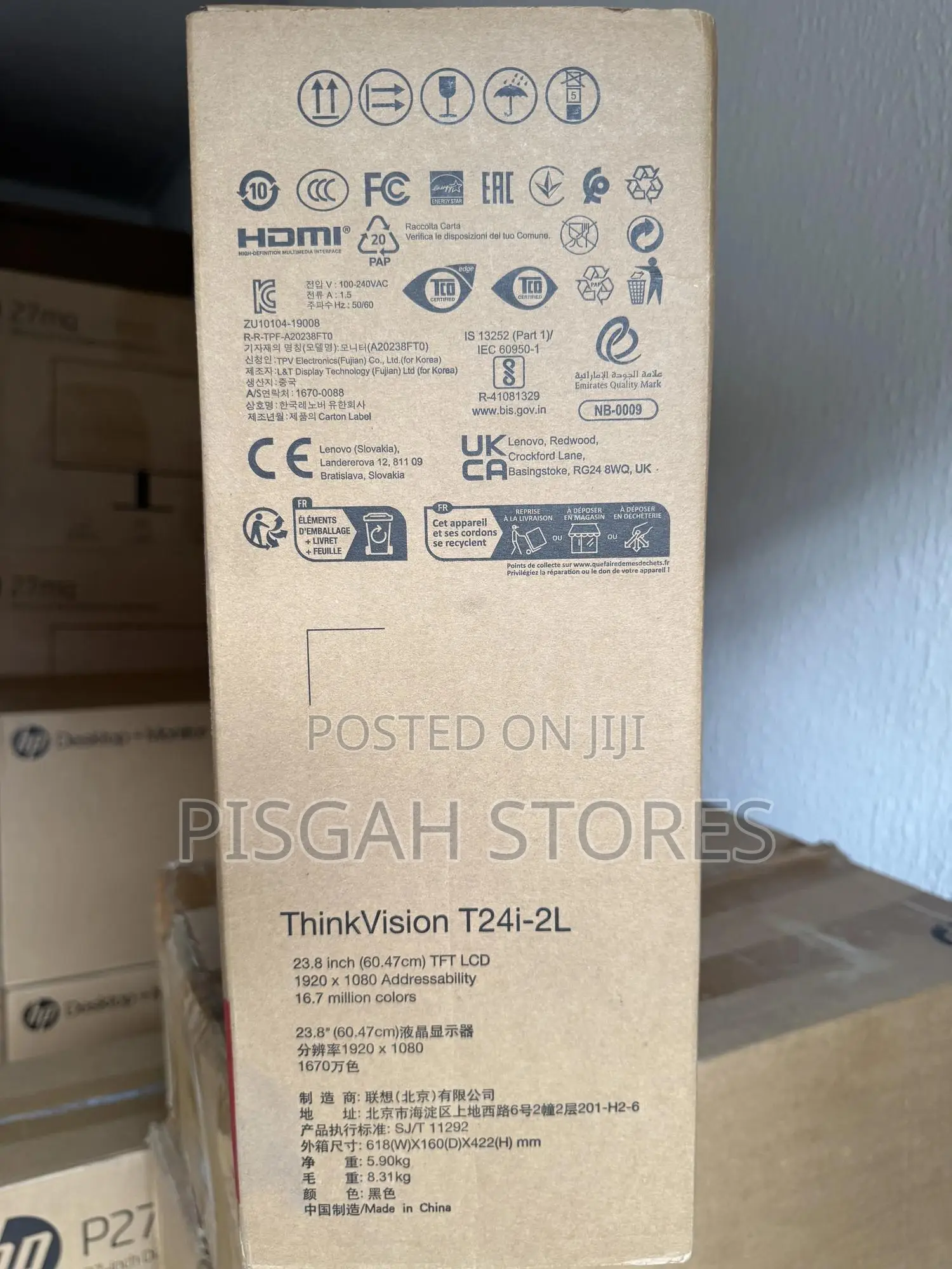 Lenovo L27m-30 Flat Panel Monitor