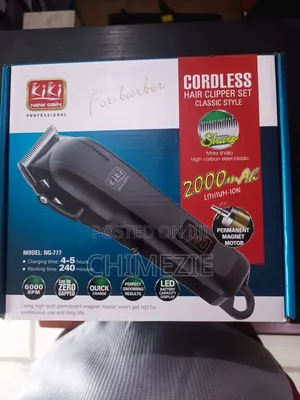 Kiki Rechargeable Battery Display Rechargeable Clipper