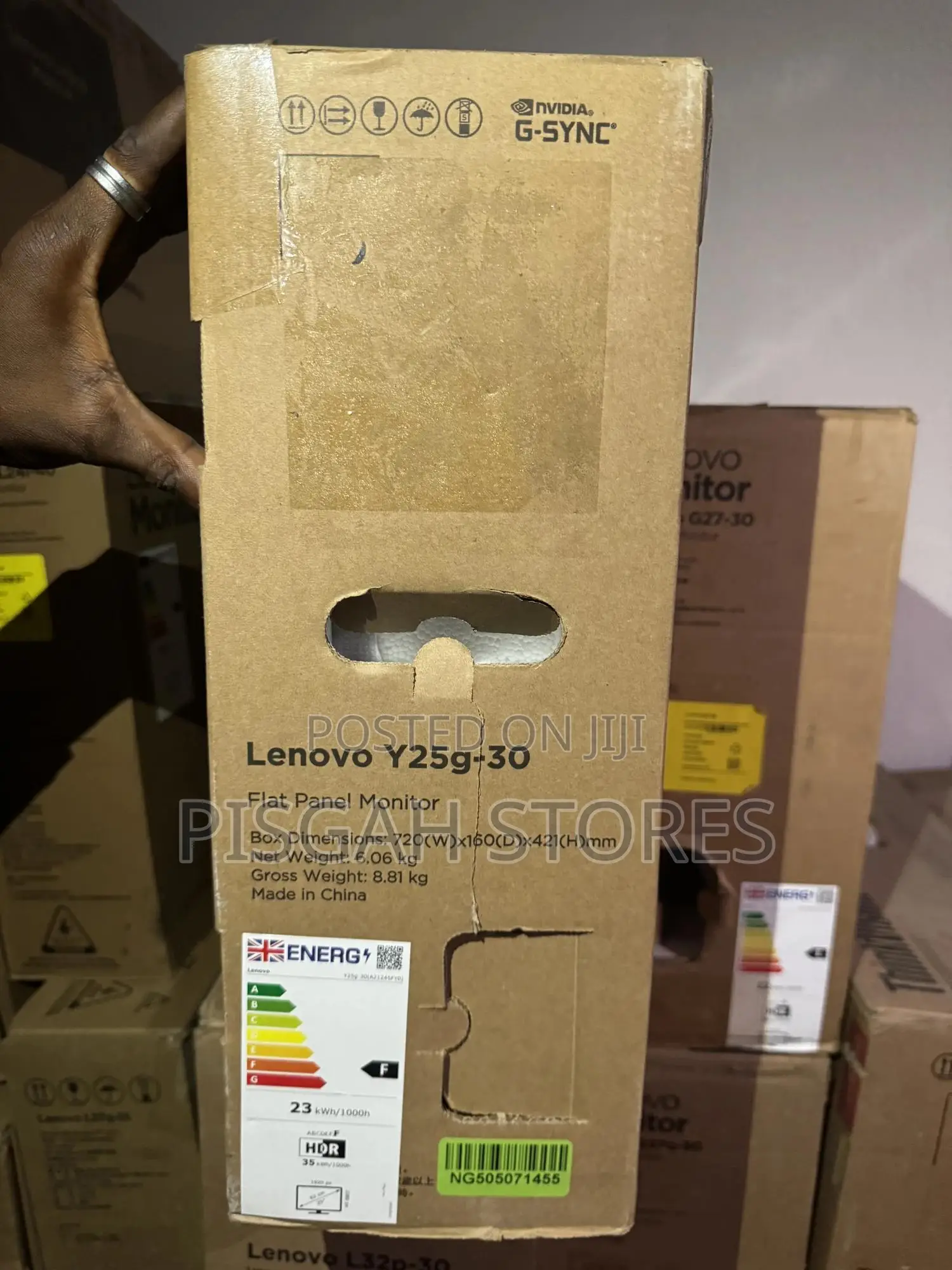 Lenovo Y25g-30 Flat Panel Monitor