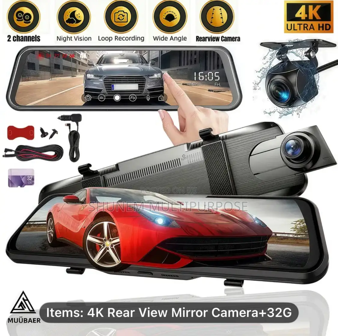 Car Mirror Dashcam