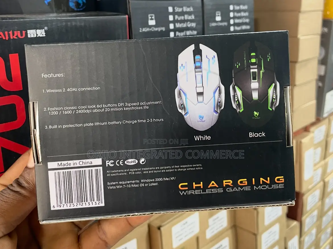 Charginc Wireless Gaming Mouse Q13