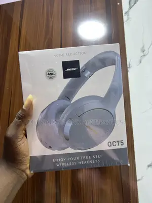 The Bose Qc75 Wireless Noise Cancelling Headphones.
