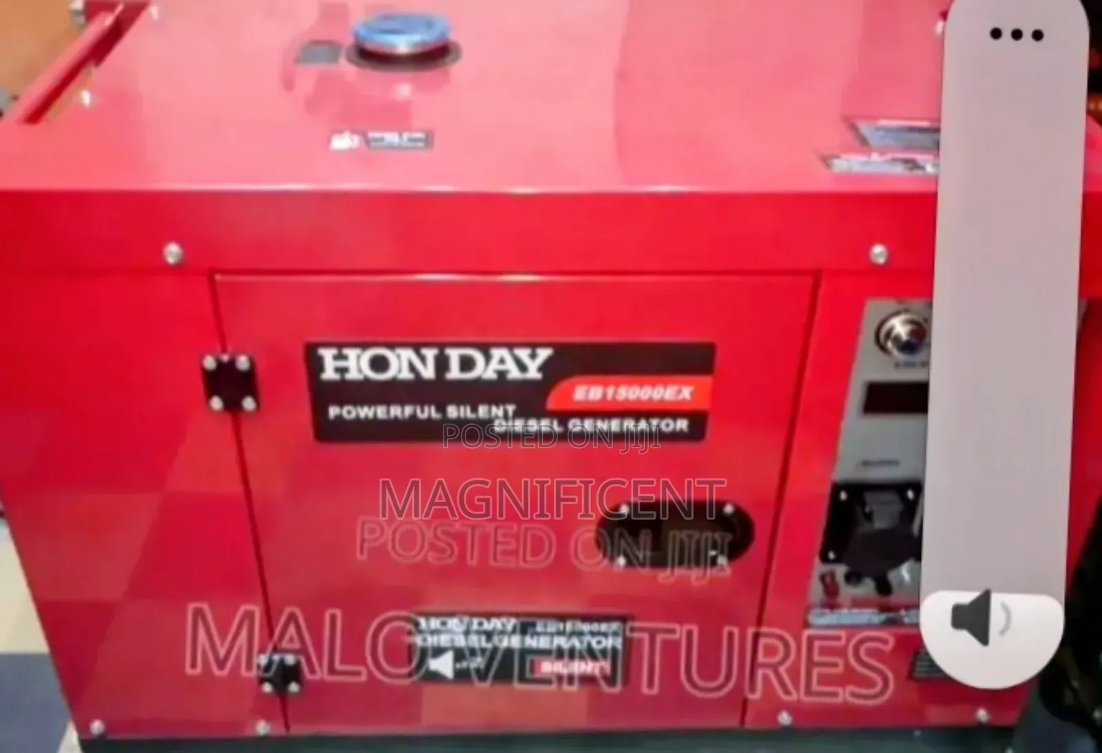 10 Kva 100% Copper Coil Honda Generator Soundproof